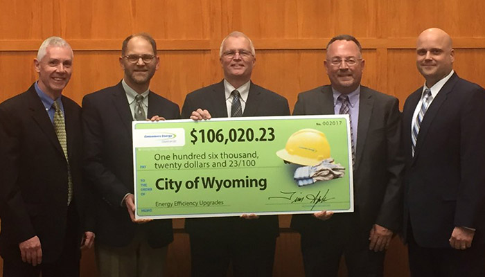 City of Wyoming Saving Energy and Money Header Image