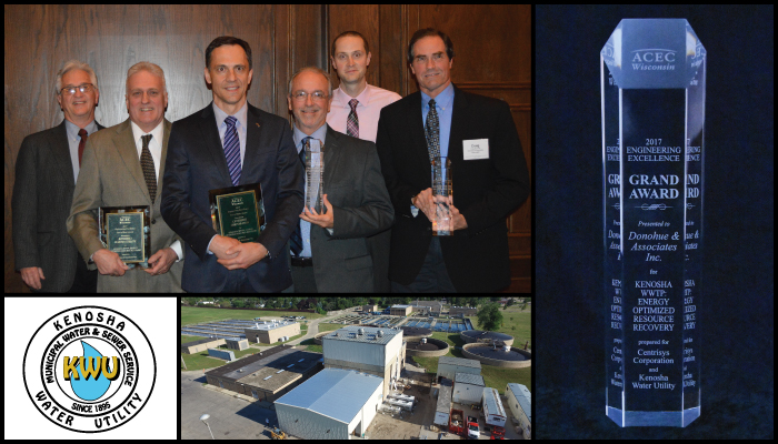 Kenosha Water Utility’s Energy Optimized Resource Recovery Project Receives Top Engineering Excellence Award in Wisconsin Thumbnail
